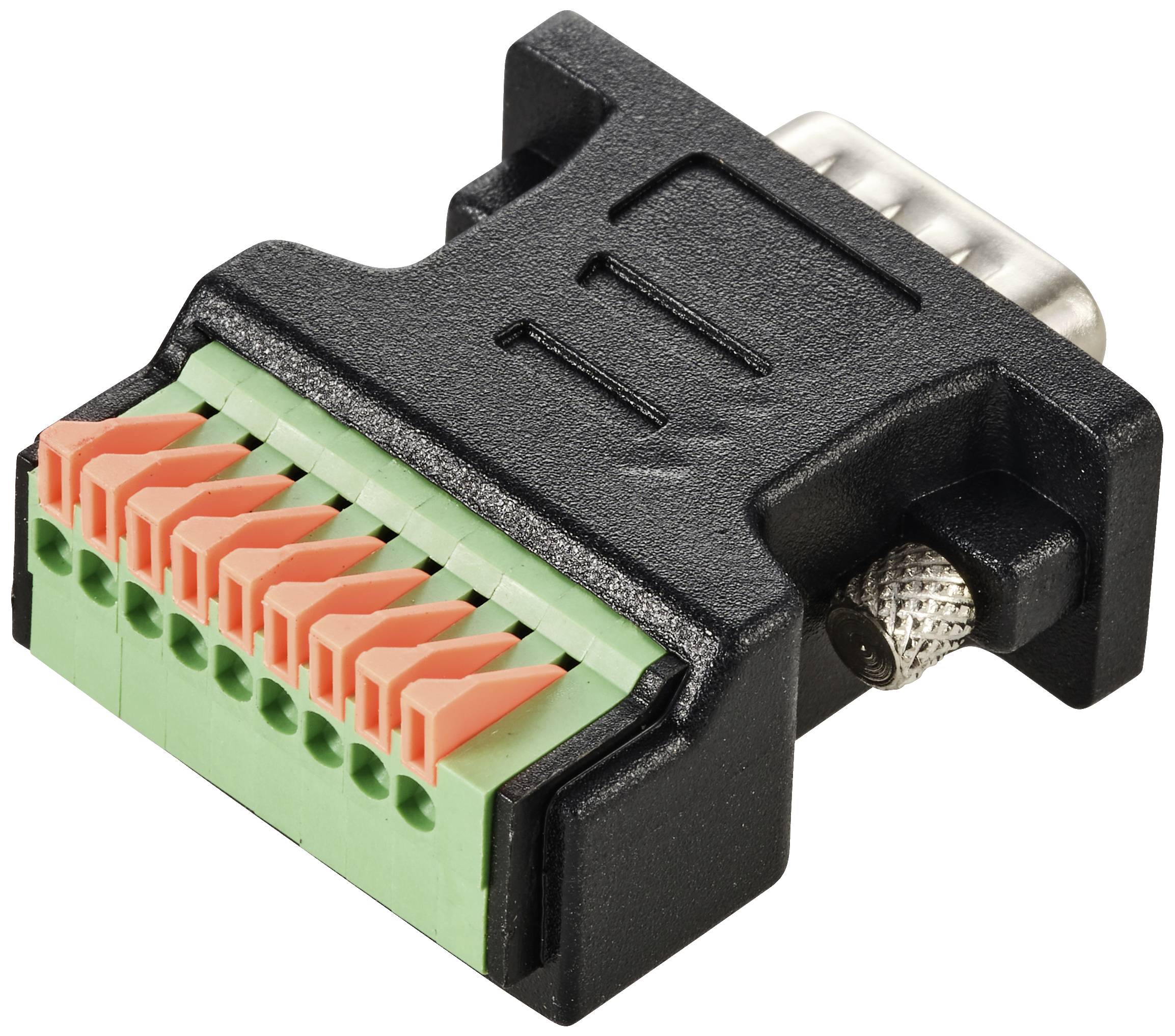 TRU COMPONENTS TC-11503200 TC-DB9-9PM Verbinder Sub-D9 1 St.