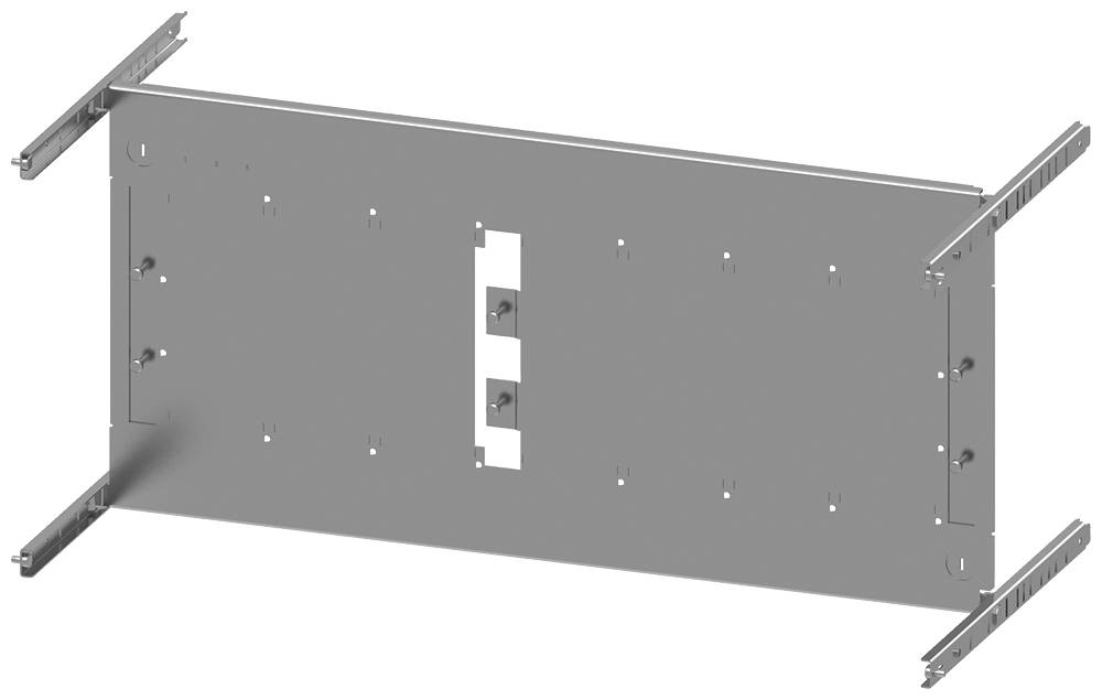 Siemens SIVACON S4 Montageplatte 3VA10 (100A), 3-polig, Einbaulage 8US-Aufbau H: 350mm 8PQ6000-8BA40 Inhalt: 1St.