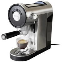 Unold Piccopresso Espressomaschine mit Siebträger Edelstahl, Schwarz 1360W Unold Piccopresso Espressomaschine mit Siebträger Edelstahl, Schwarz 1360W