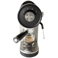 Unold Piccopresso Espressomaschine mit Siebträger Edelstahl, Schwarz 1360W Unold Piccopresso Espressomaschine mit Siebträger Edelstahl, Schwarz 1360W