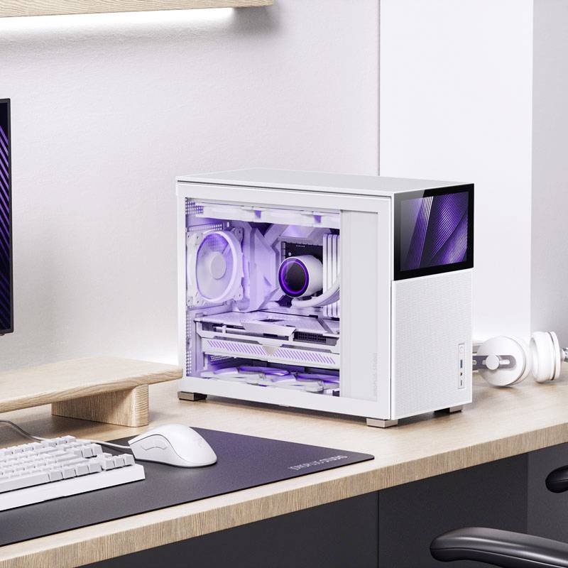 Jonsbo D31 MESH Screen Micro-Tower PC-Gehäuse Weiß
