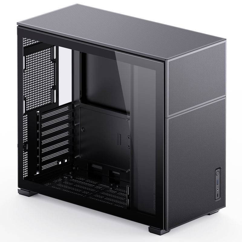 Jonsbo D41 MESH Midi-Tower PC-Gehäuse Schwarz