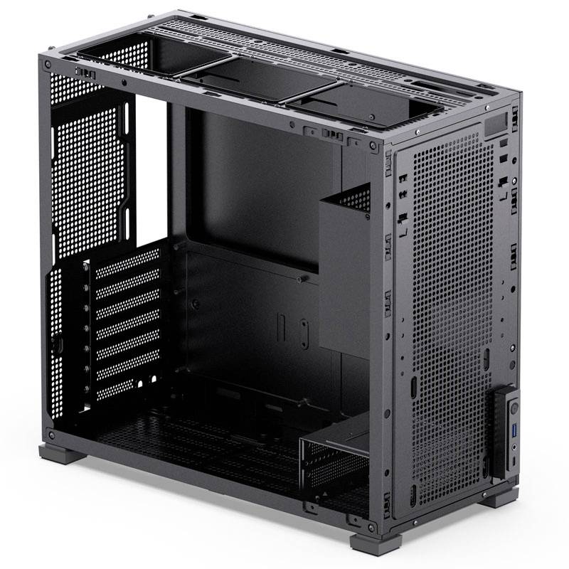 Jonsbo D41 MESH Midi-Tower PC-Gehäuse Schwarz