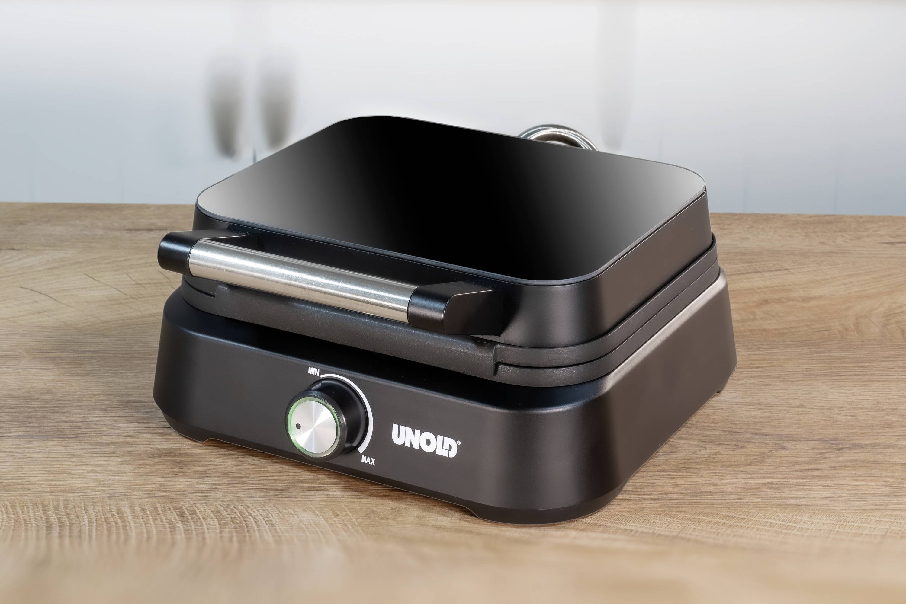 Unold Brüssel Waffeleisen Cool-Touch-Gehäuse Schwarz