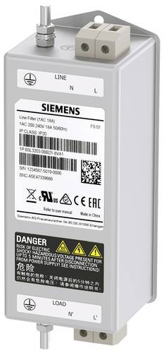 Siemens 6SL3203-0BB21-8VA1 Netzfilter