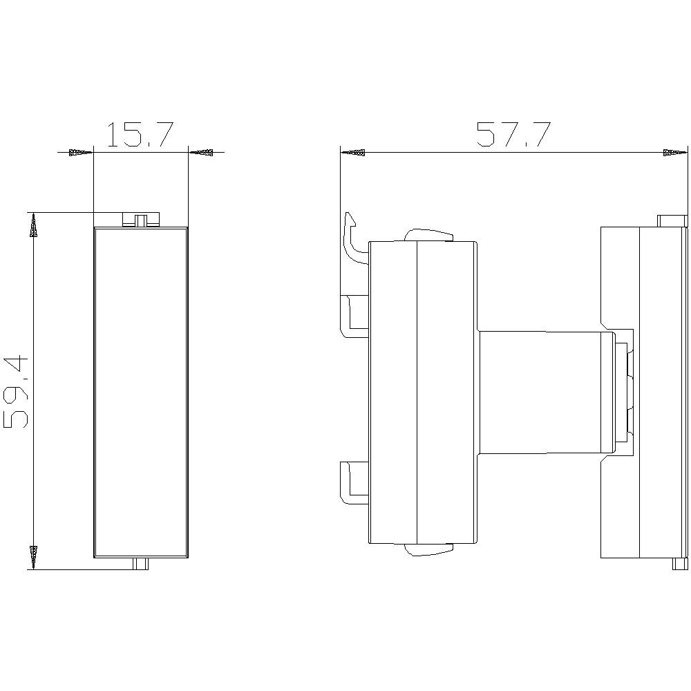 Siemens 3VA9987-0KD80 Stecker 1St.