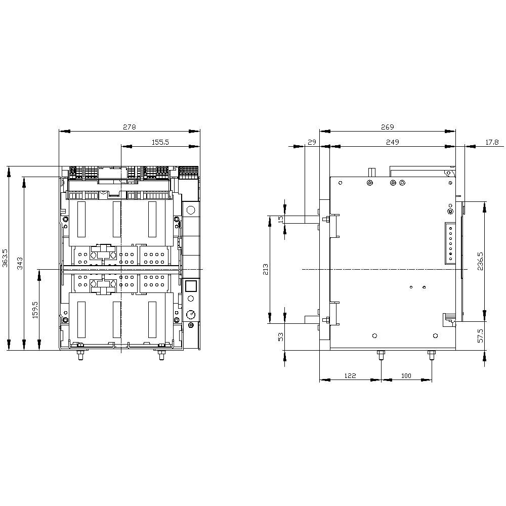 Siemens 3VW8116-7AB01 1St.
