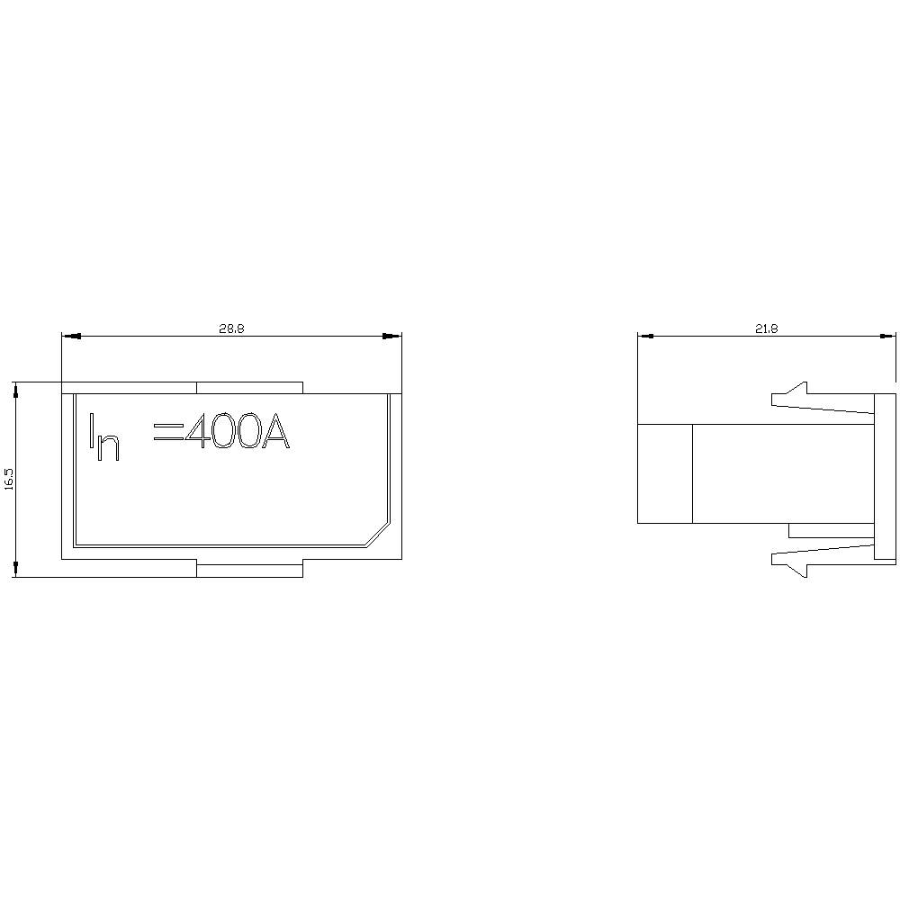 Siemens 3VW9011-0AA53 Bemessungsstrommodul 1St.