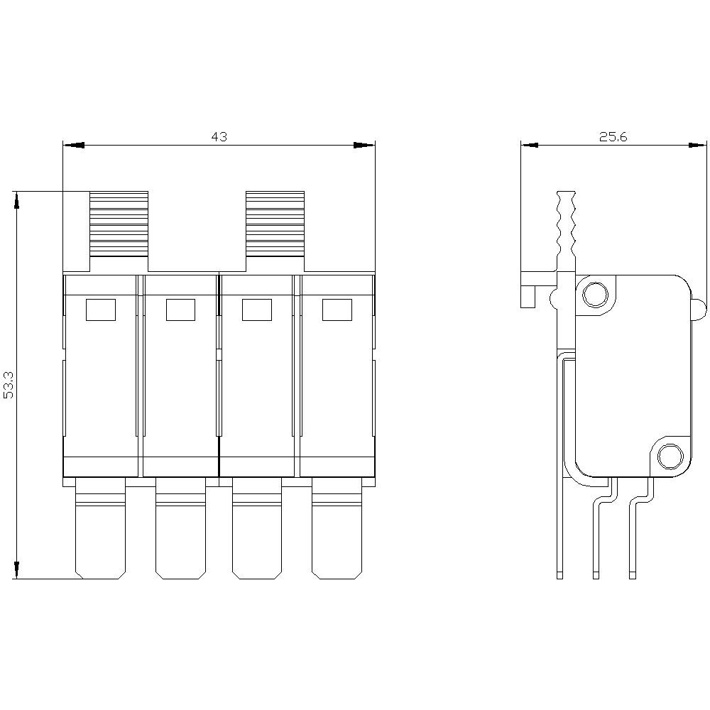 Siemens 3VW9011-0AG01 Hilfsschalter 1St.