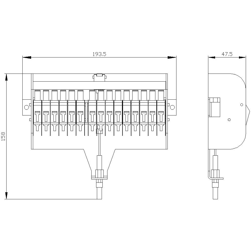 Siemens 3VW9011-0AG05 Hilfsschalter 1St.