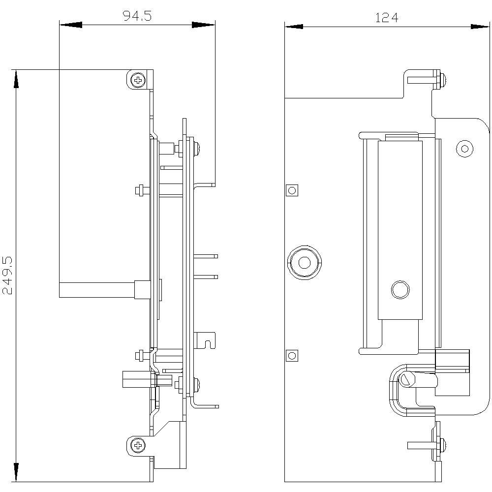 Siemens 3VW9011-0AG15 Hilfsschalter 1St.