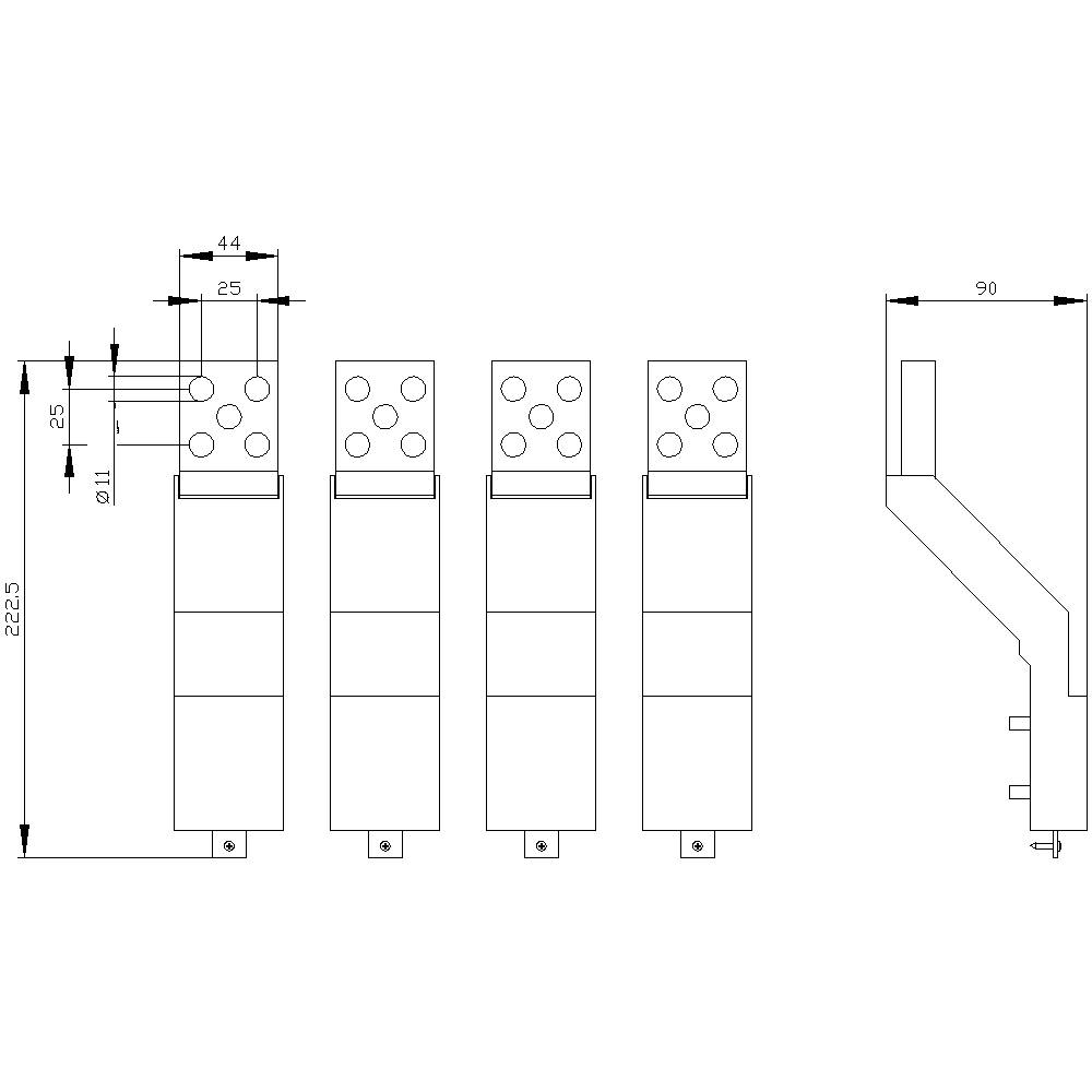 Siemens 3VW9011-0AN02 1St.