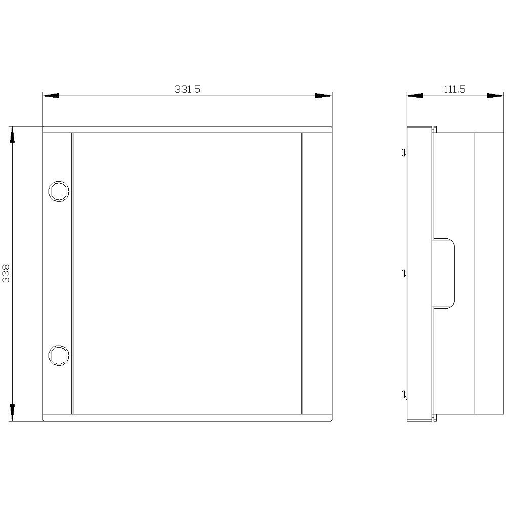 Siemens 3VW9011-0AP13 Abdeckung 1St.