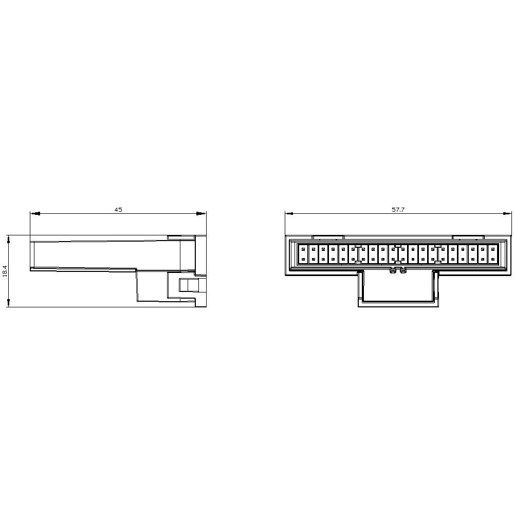 Siemens 3VW9011-0AT45 Adapter 1St.