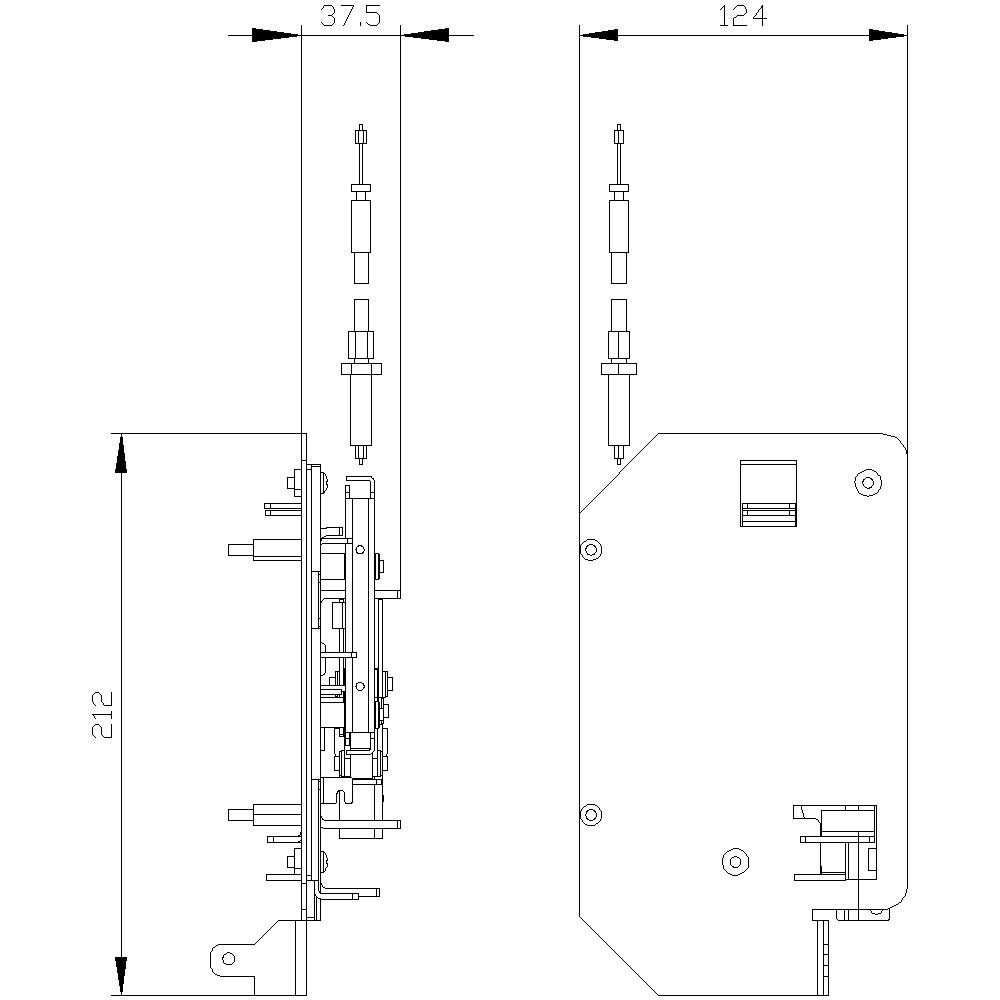 Siemens 3VW9011-0BB21 Verriegelung 1St.