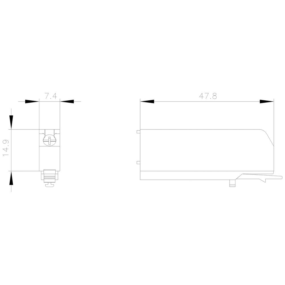 Siemens 3ZY1121-1BA00 Reihenklemme 6St.