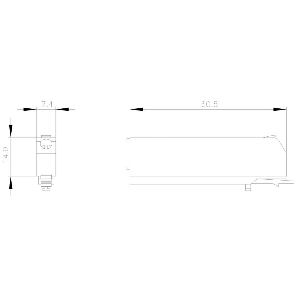 Siemens 3ZY1122-1BA00 Reihenklemme 6St.
