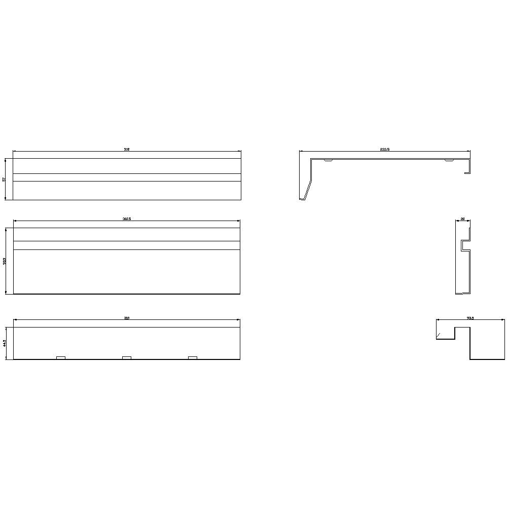 Siemens 3WA9111-0AS31 Abdeckung 1St.