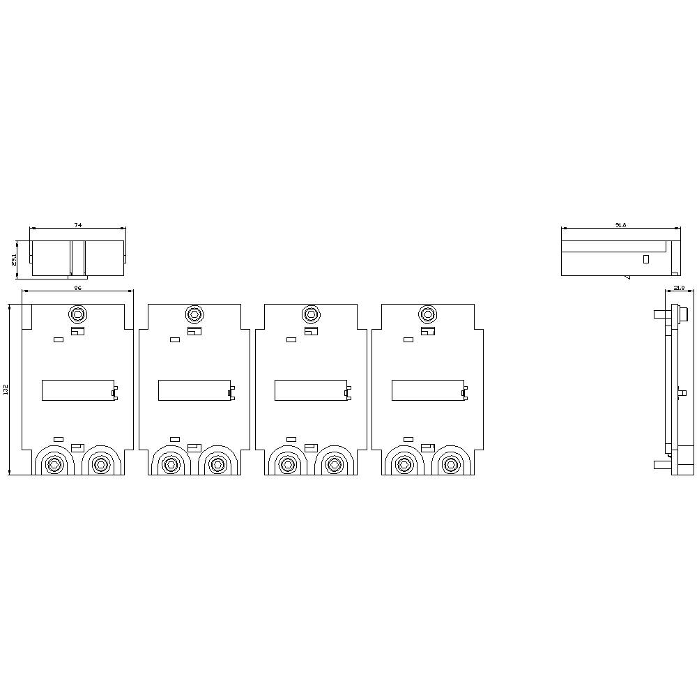 Siemens 3WA9111-0EK61 1St.