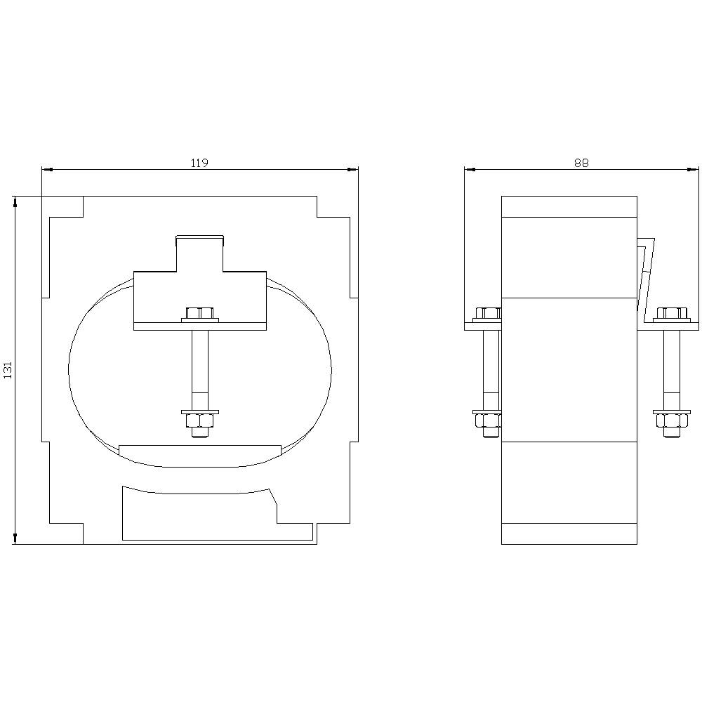 Siemens 3WA9111-0AA22 Stromsensor 1St.