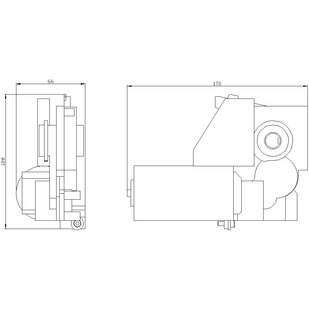 Siemens 3WA9111-0AF02 Motorantrieb 1St.