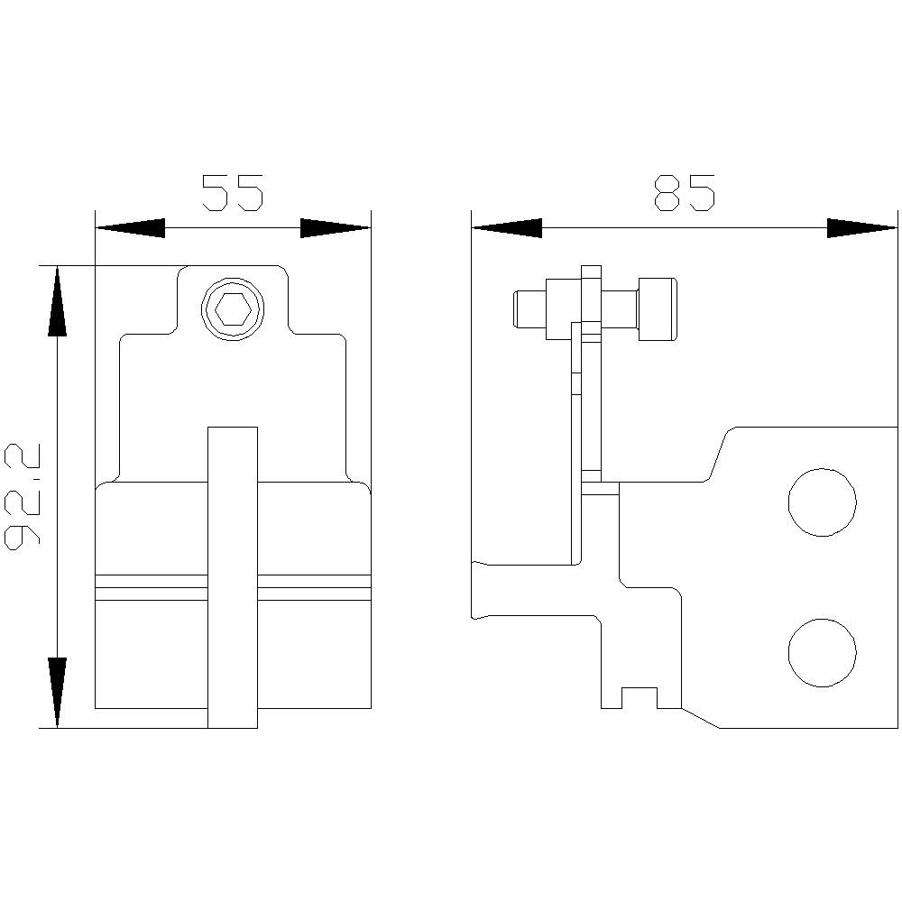 Siemens 3WA9111-0AV11 Hauptanschlüsse 1St.