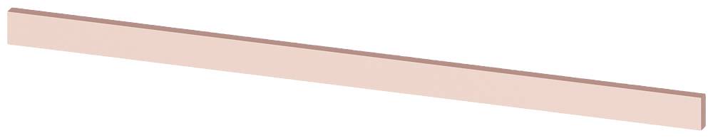 Ein rosafarbener, länglicher rechteckiger Balken diagonal im Bild.