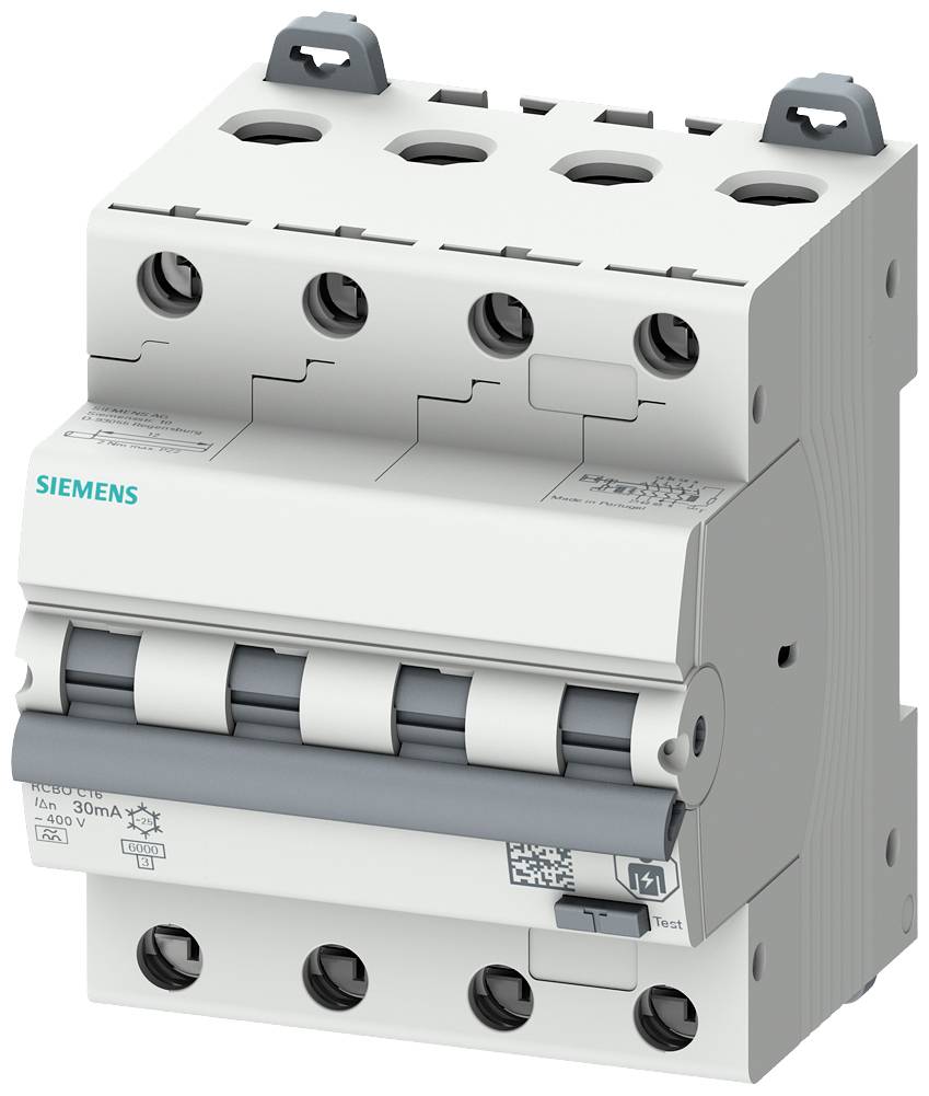 Siemens 5SU16466FP16 FI-Schutzschalter/Leitungsschutzschalter