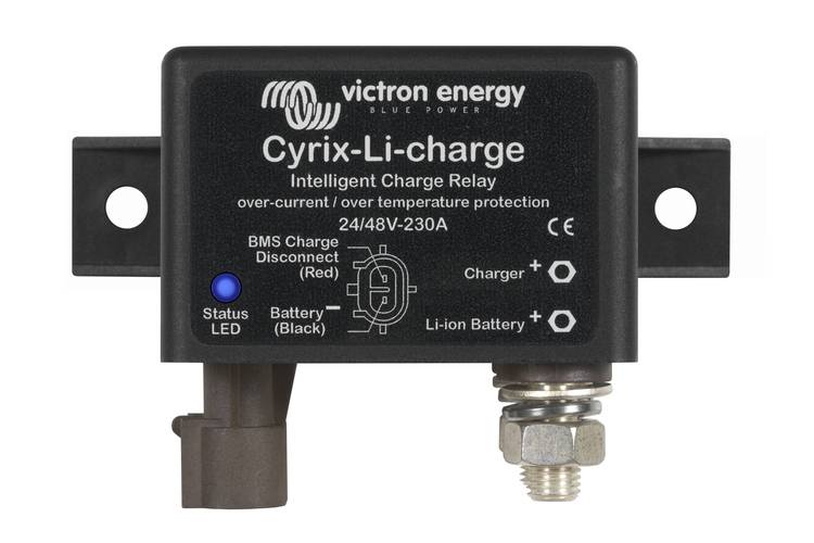 Victron Energy Laderelais Cyrix-Li-Charge 24/48V-120A CYR020120430 46mm x 46mm x 80mm