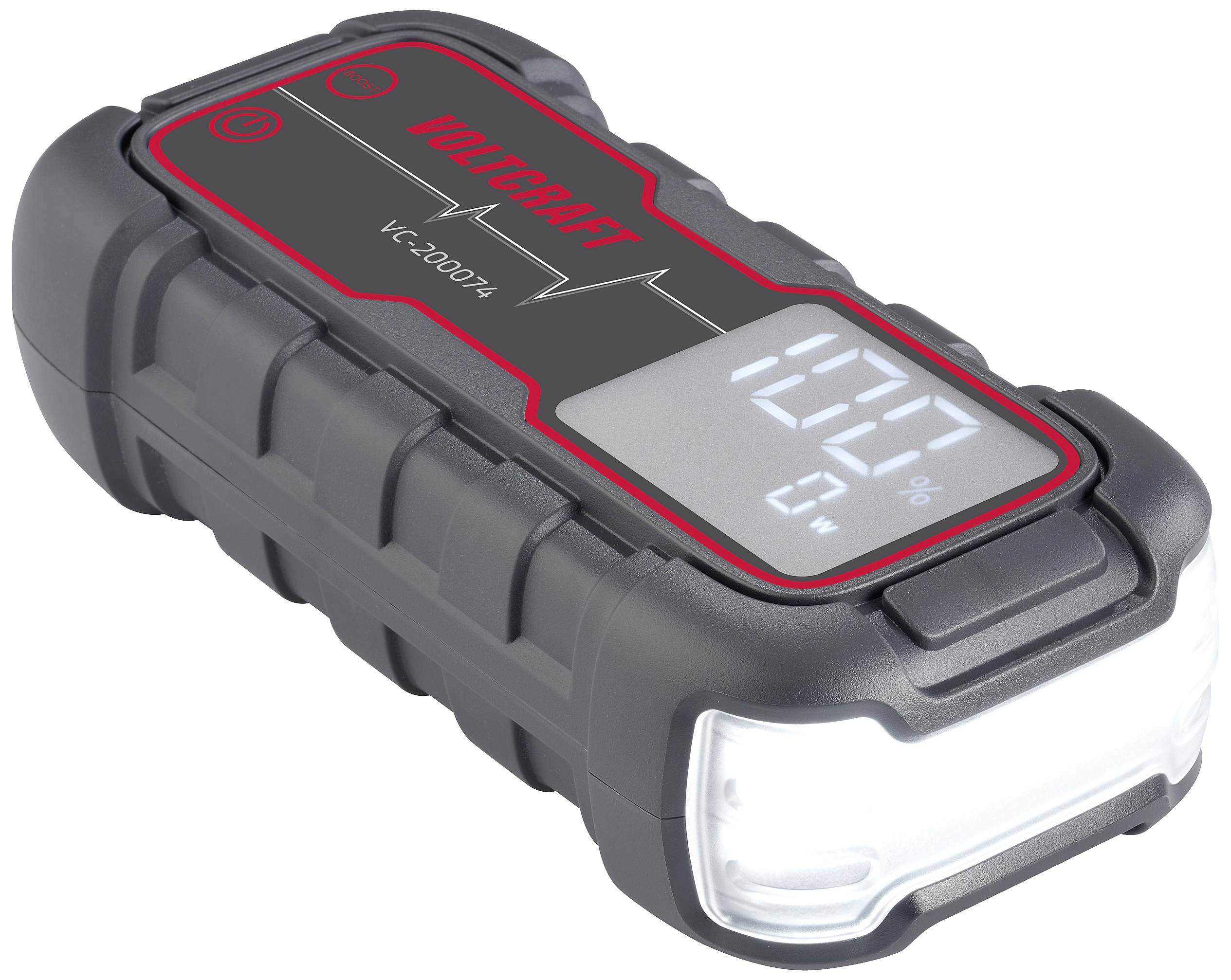 VOLTCRAFT Schnellstartsystem VC-200074 VC-14391115 Starthilfestrom (12 V)=1000A USB-Steckdose 2x, Elektronikschutz