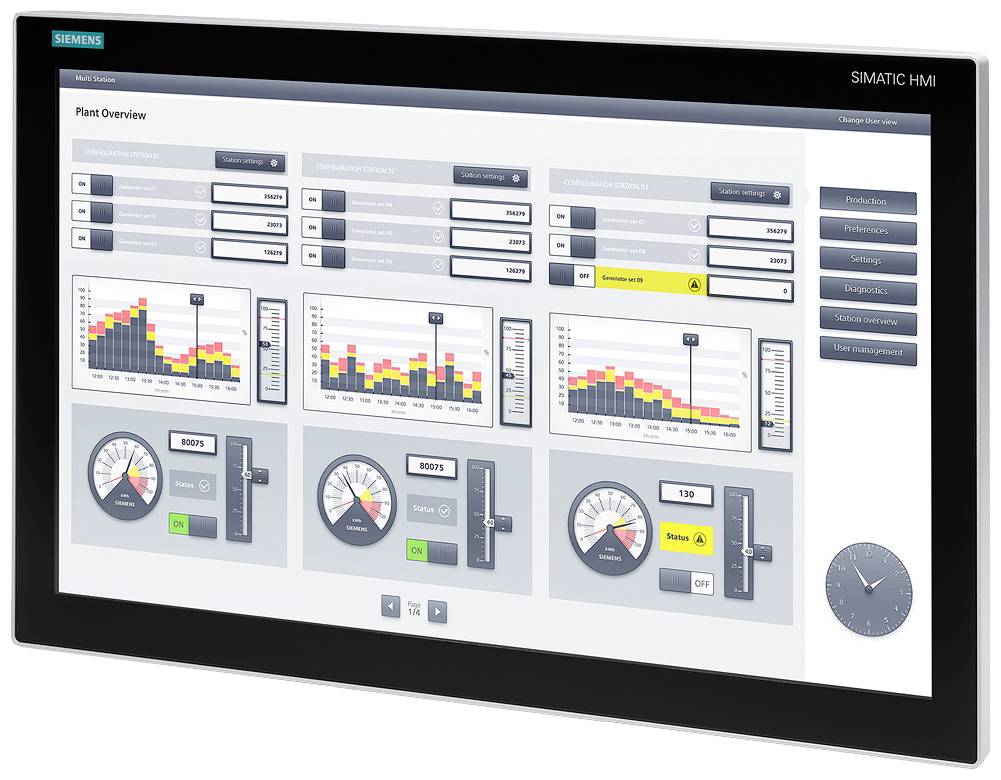 Siemens 6AV7863-7MA14-2AA0 6AV78637MA142AA0 SPS-Bedienpanel