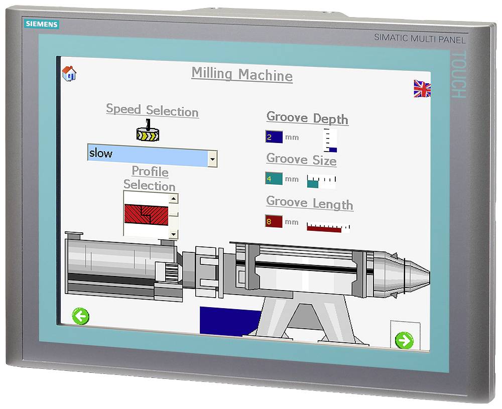 Siemens 6AV66442AB012AX0 6AV6644-2AB01-2AX0 Starterkit