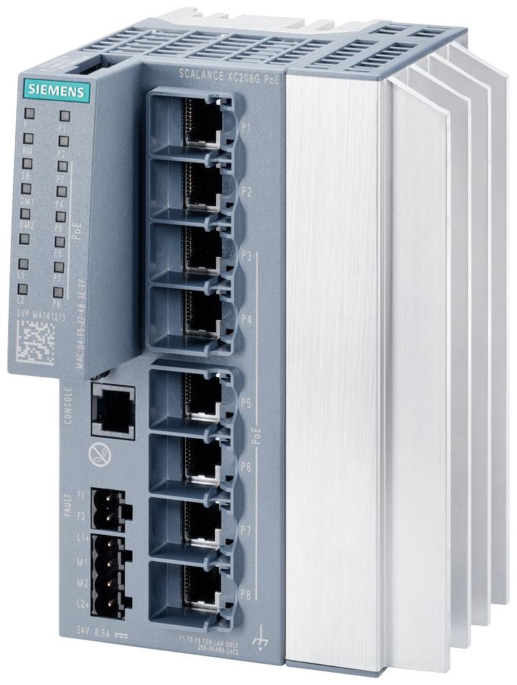 Siemens 6GK5208-0RA00-2AC2 Industrial Ethernet Switch