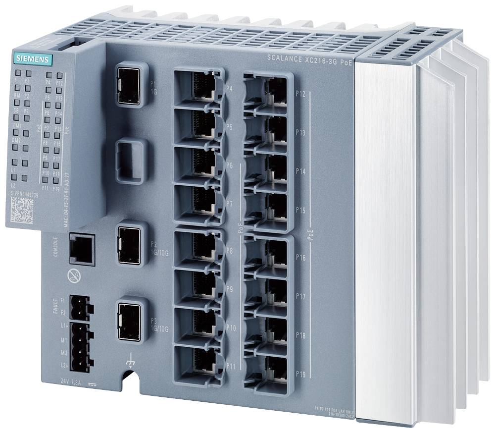 Siemens 6GK5216-3RS00-2AC2 Industrial Ethernet Switch