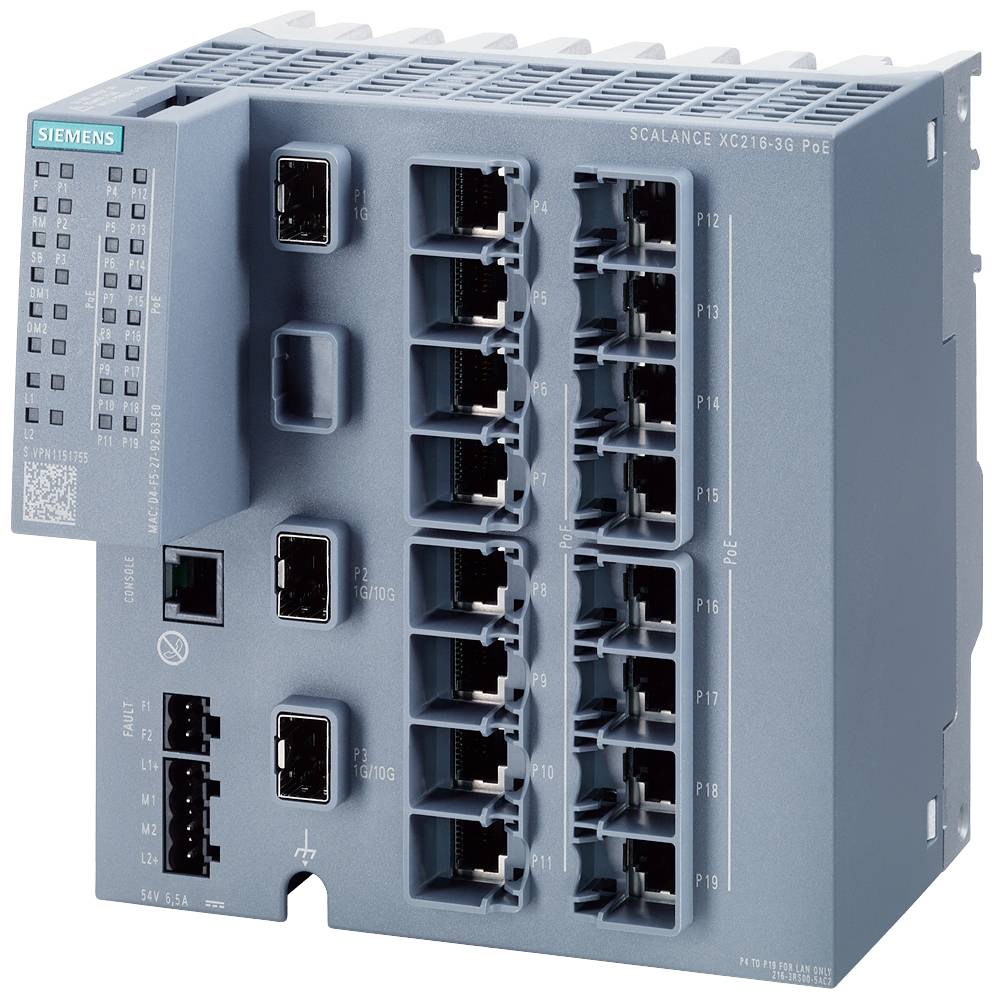 Siemens 6GK5216-3RS00-5AC2 Industrial Ethernet Switch