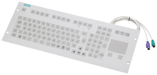 Siemens 6GF6710-3BE Tastatur Deutsch, QWERTZ Integriertes Touchpad