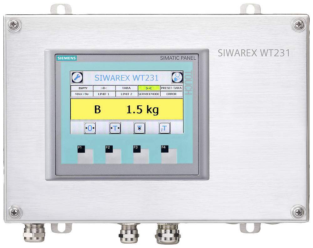Siemens 7MH49652AA01 7MH4965-2AA01 SIWAREX WT231 Waegeterminal Waegeelektronik fuer den Einsatz in Plattform-, Behaelterwaagen
