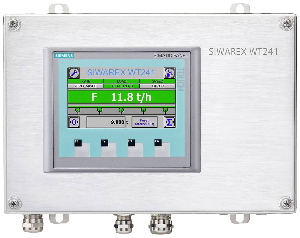 Siemens 7MH49654AA01 7MH4965-4AA01 SIWAREX WT241 Waegeterminal Waegeelektronik fuer den Einsatz in Bandwaagen - Edelstahlgehaeuse