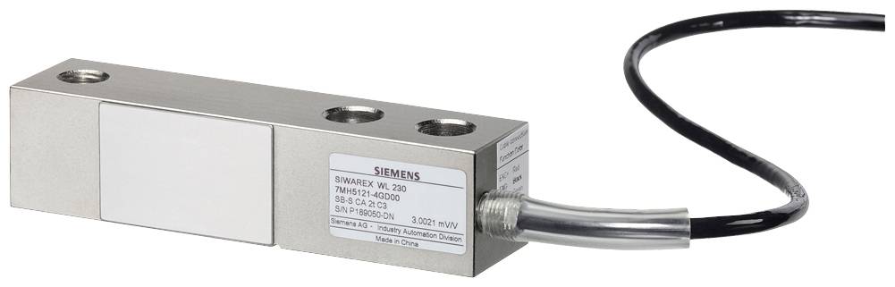 Siemens 7MH51214GD00 7MH5121-4GD00 SIWAREX WL230 WAEGEZELLE SB-S CA 2T C3 - NENNLAST 2 T - GENAUIGKEITSKLASSE C3 - 4M
