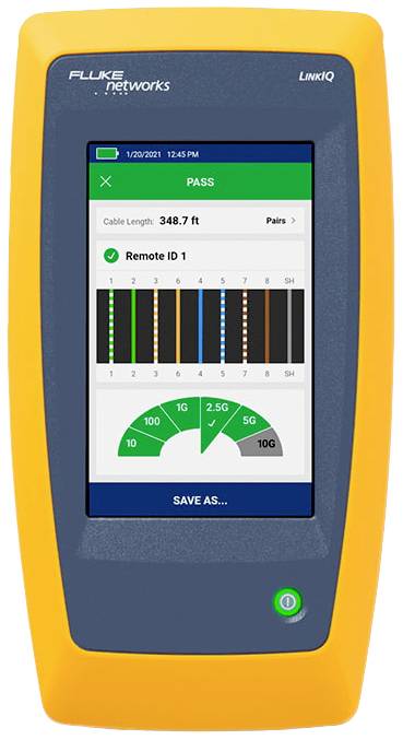 Fluke Networks Kabeltester 5226628 LIQ-100-IE