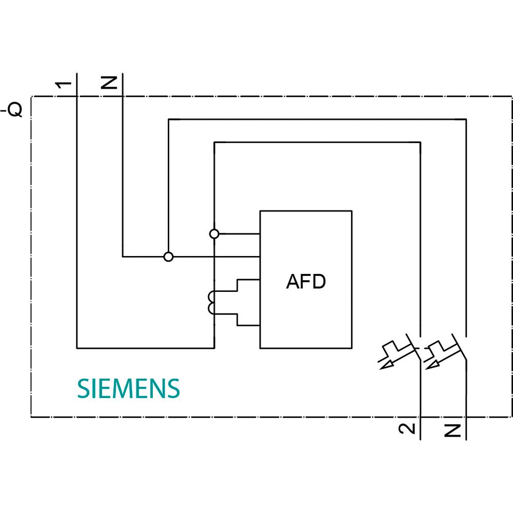 Siemens 5SV60167KK20 5SV6016-7KK20 Brandschutzschalter