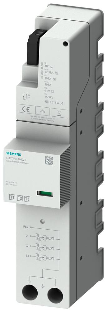 Siemens 5SD74438KK21 5SD7443-8KK21 Kombiableiter 1St.