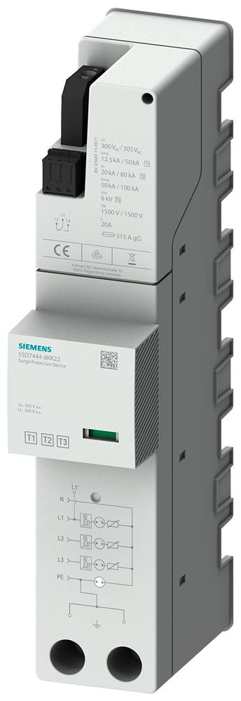 Siemens 5SD74448KK22 5SD7444-8KK22 Kombiableiter 1St.