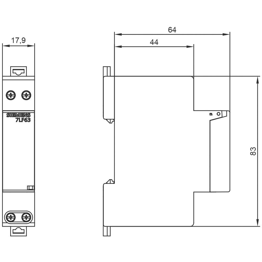 Siemens 7LF6310 Treppenlichtzeitschalter