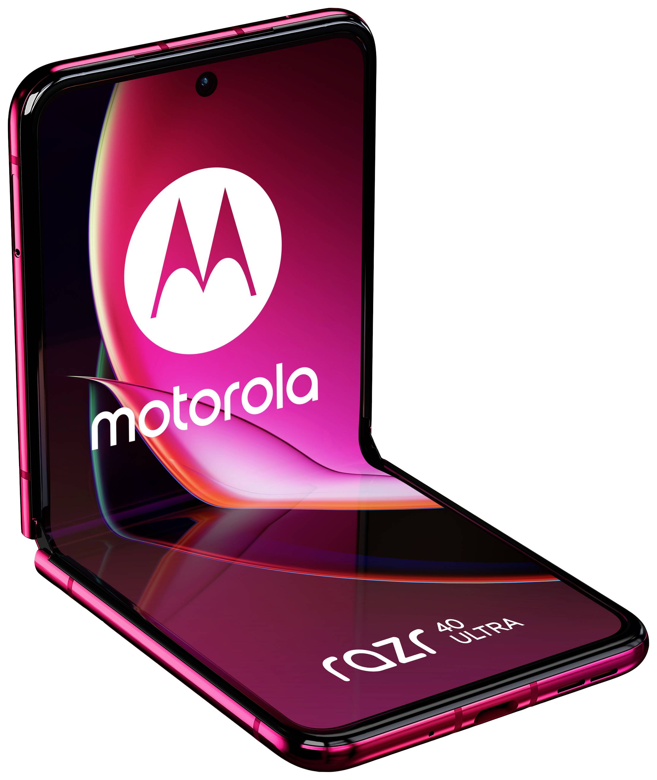Motorola razr40 ultra 256 GB Magenta 17.5 cm (6.9 Zoll) Smartphone