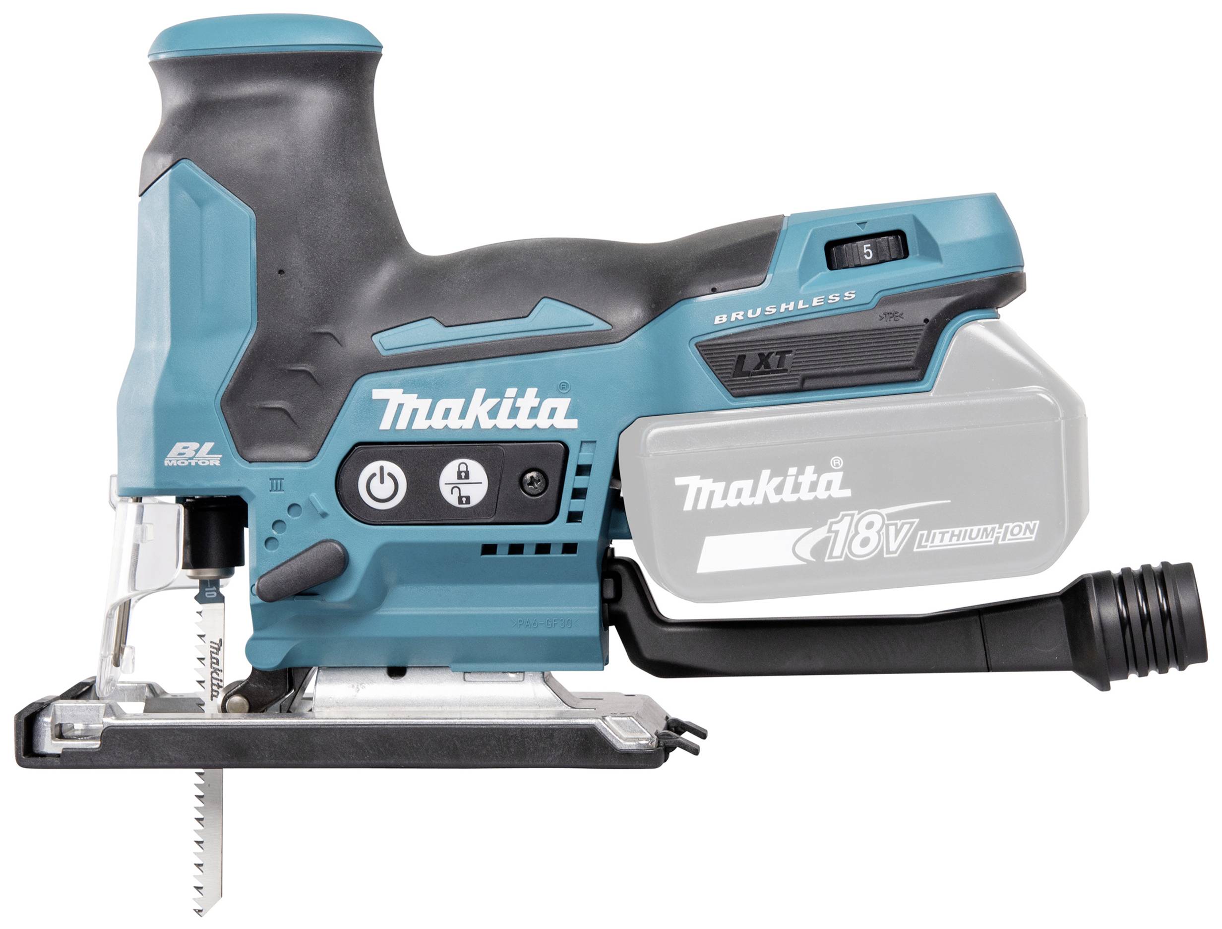Makita Akku-Pendelhubstichsäge DJV185Z ohne Akku 18 V Anzahl mitgelieferte Akkus 0