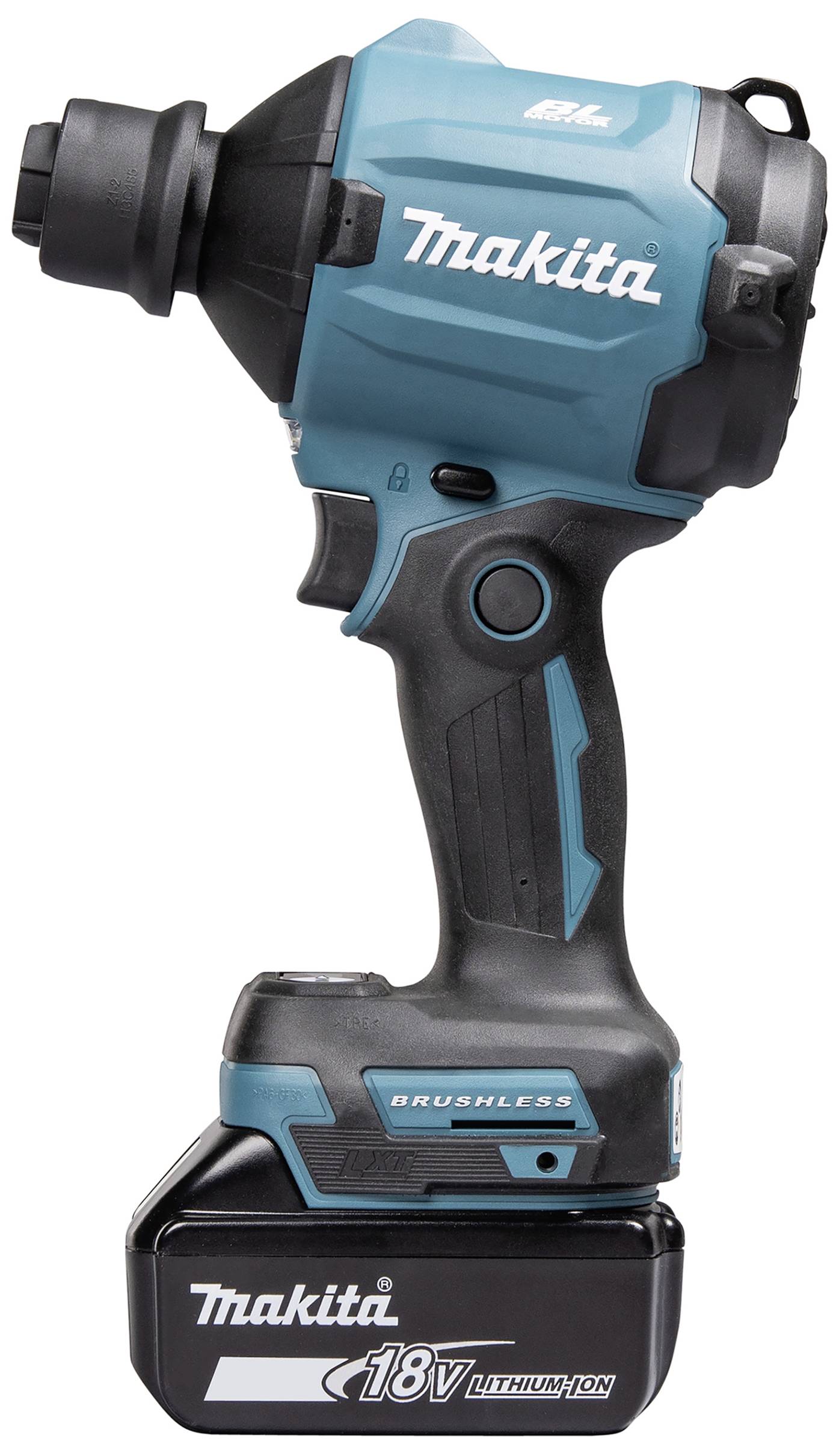 Makita DAS180Z Akku-Gebläse Luftdurchsatz 1.1 m³/min Luftgeschwindigkeit 200 m/s Li-Ion 18 V ohne Akku, ohne Ladegerät