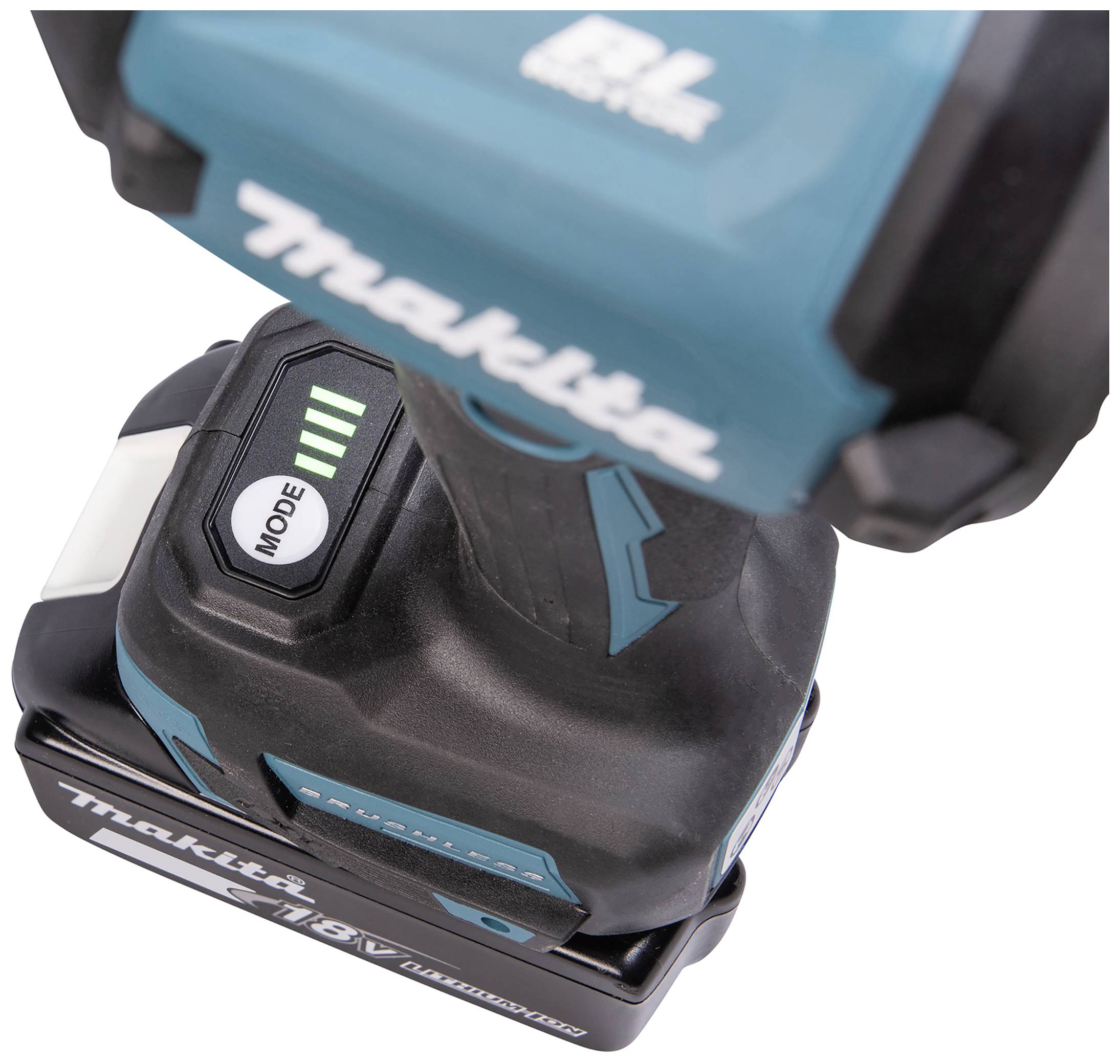 Makita DAS180Z Akku-Gebläse Luftdurchsatz 1.1 m³/min Luftgeschwindigkeit 200 m/s Li-Ion 18V ohne Akku, ohne Ladegerät