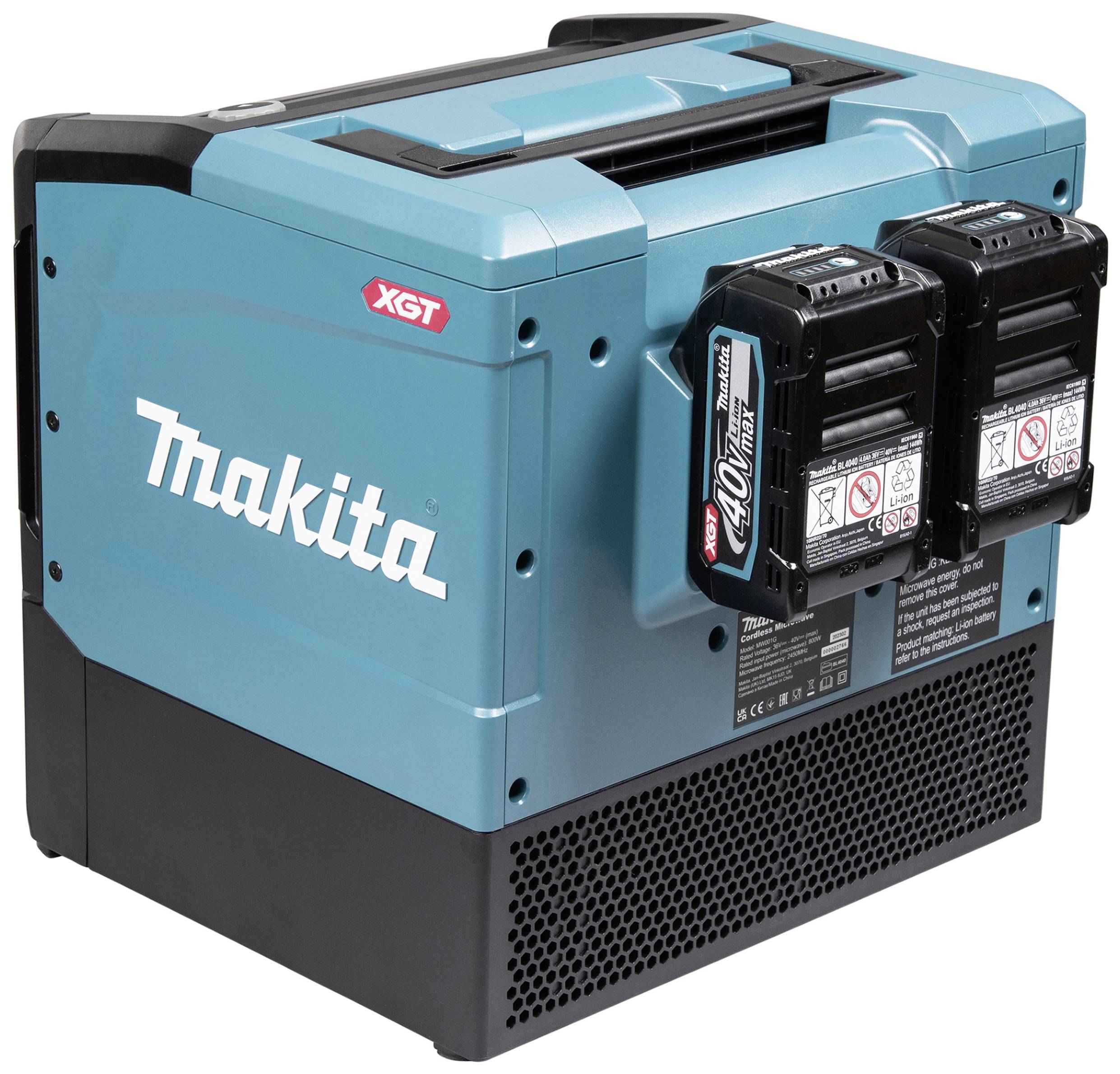 Makita MW001GZ Mikrowelle Türkis, Schwarz 500W