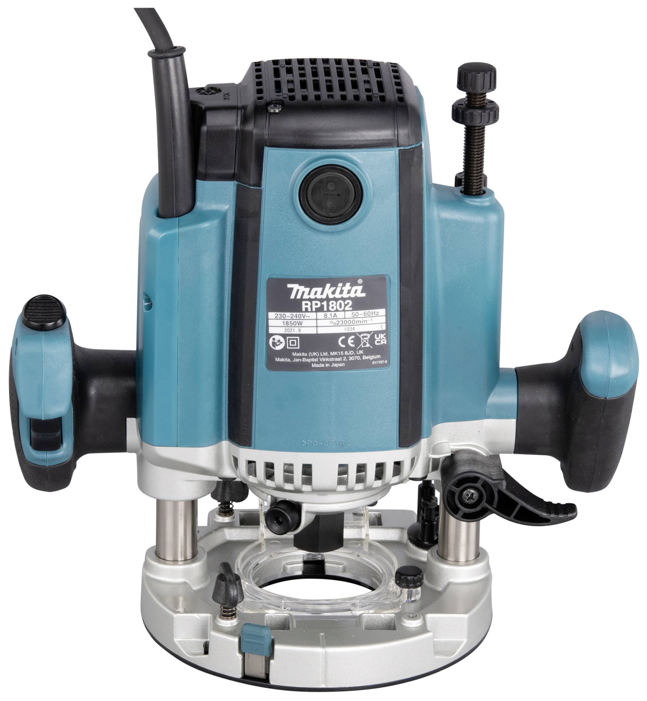 Makita Oberfräse RP1802X07 inkl. Koffer 1850 W